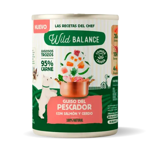 WILD BALANCE GUISO DEL PESCADOR 400 GRS