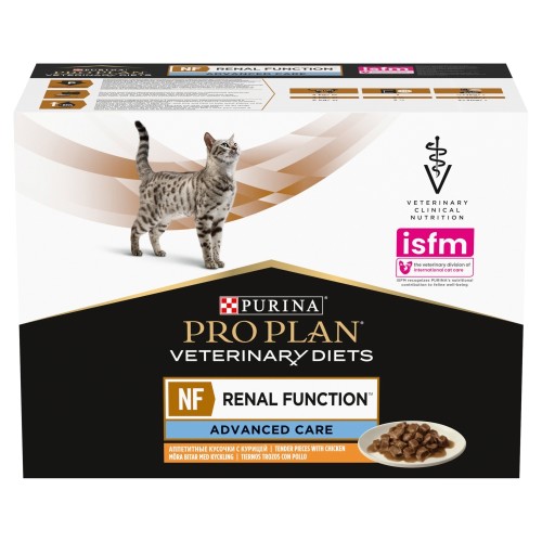 PRO PLAN VET FELINE NF RENAL FUNCTION POLLO POUCH 85 GRS