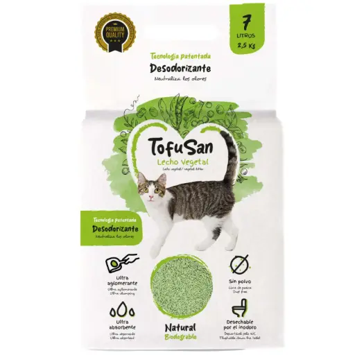 TOFUSAN LECHO VEGETAL 7 L