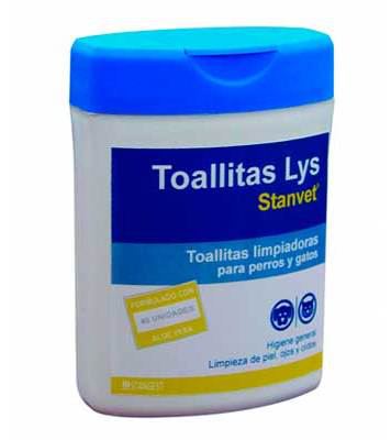  TOALLITAS LYS HIGIENE PIEL OJOS OIDOS 40 UDS